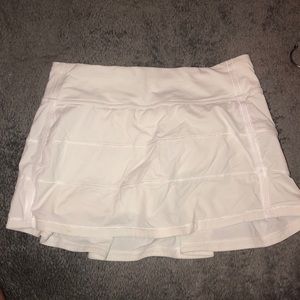 Lululemon white skirt